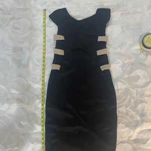 Black and Tan strappy dress